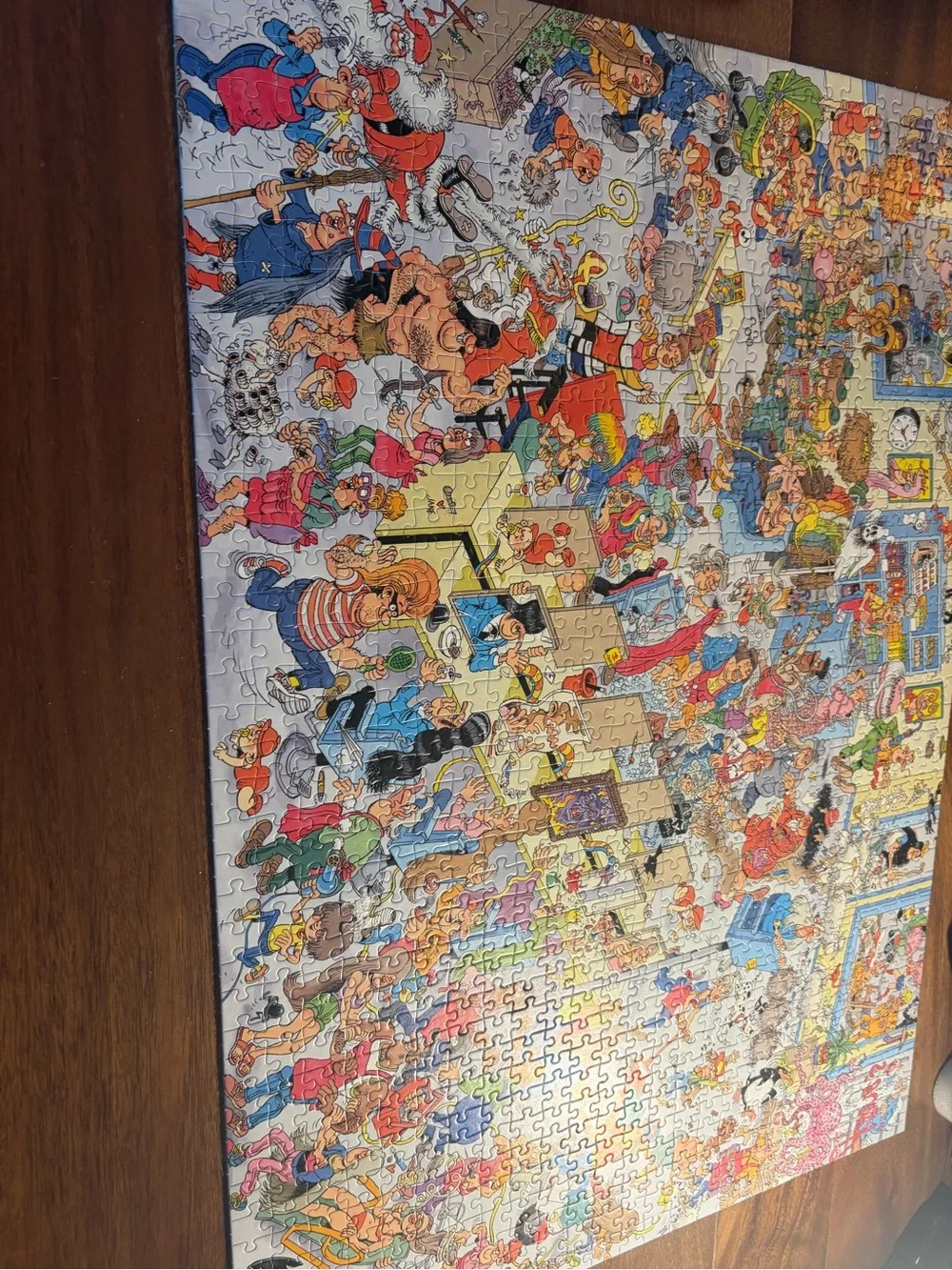 1000 piece Jan Van Haasteren hairdresser puzzle